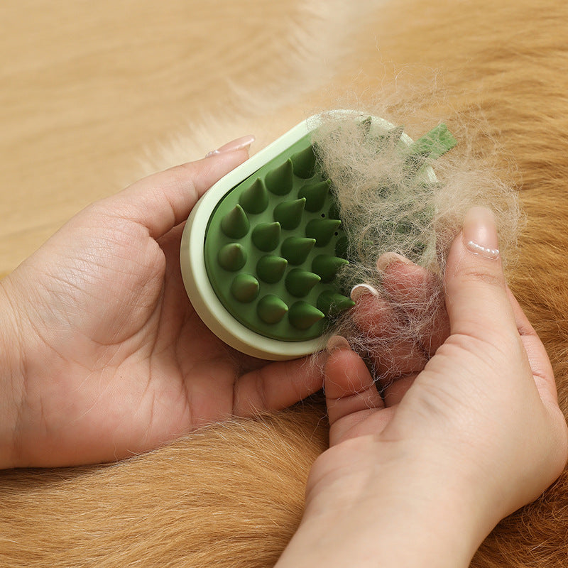 Brosse de douche pour animaux de compagnie
