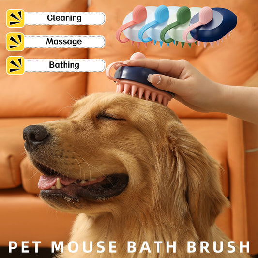 Brosse de douche pour animaux de compagnie