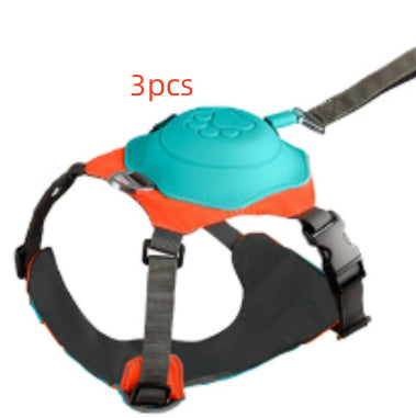 Dog Harness Rope Chest Strap Integrated Automatic Retractable