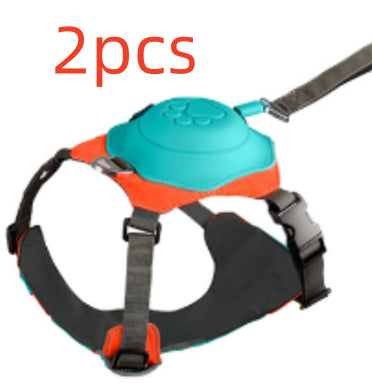 Dog Harness Rope Chest Strap Integrated Automatic Retractable